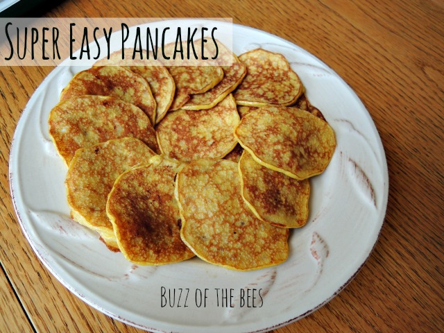 super easy pancakes